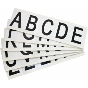Brady - 9714-LTR Kit - Noir - 4,6x5,7 cm - Kit d’étiquettes - Publicité Brady - 9714-LTR Kit - Noir - 4,6x5,7 cm - Kit d’étiquettes - Publicité