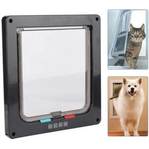 MARCA - 4-Mode Lock - Noir - S/M - Pet Door - Publicité MARCA - 4-Mode Lock - Noir - S/M - Pet Door - Publicité