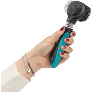 Brosse Dual Slicker Mikki pour Chiens Poil Court Moyen et Double - Brosse pour Chiens - Publicité Brosse Dual Slicker Mikki pour Chiens Poil Court Moyen et Double - Brosse pour Chiens - Publicité