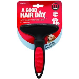 Mikki Large Anti-Tangle Undercoat Rake - Dog Brush Mikki Large Anti-Tangle Undercoat Rake - Dog Brush
