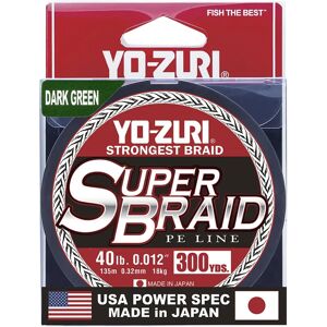 Yo Zuri Duel Modelo - 40Lbs - 0.32mm - Verde - Línea de pesca Yo Zuri Duel Modelo - 40Lbs - 0.32mm - Verde - Línea de pesca