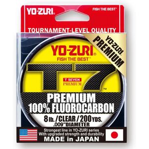 Yo-zuri Premium TL7 Fluorocarbon - 182 M, Groen, 0.235 mm - Vislijn Yo-zuri Premium TL7 Fluorocarbon - 182 M, Groen, 0.235 mm - Vislijn