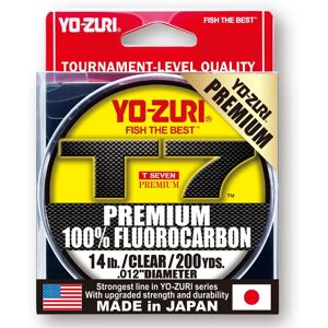 Yo Zuri Fluorocarbon Linie T7 Premium - 200Yds - 14lb - Klar - Angelrute Yo Zuri Fluorocarbon Linie T7 Premium - 200Yds - 14lb - Klar - Angelrute