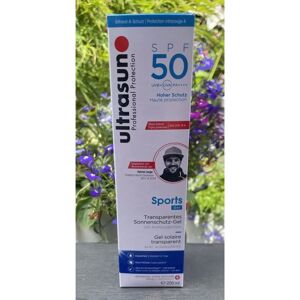 Ultrasun Transparent Sun Protection Sports Gel SPF 50 (200 ml) Ultrasun Transparent Sun Protection Sports Gel SPF 50 (200 ml)