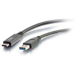 C2G USB 3.2 Gen 1 Cable - 0.9m, USB-C to USB-A, Black C2G USB 3.2 Gen 1 Cable - 0.9m, USB-C to USB-A, Black