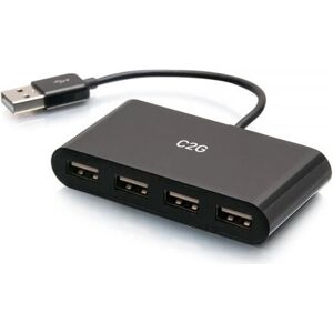 C2G C2G54462 Hub USB - 4 Ports, 480Mbps - Bureau C2G C2G54462 Hub USB - 4 Ports, 480Mbps - Bureau