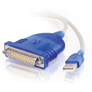 C2G 1,8 m USB-Serial Adapter - Magas Sebesség RS-232 - Fehér C2G 1,8 m USB-Serial Adapter - Magas Sebesség RS-232 - Fehér