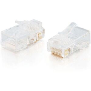 C2G Cables to go 88121 RJ-45 modulär kontakt - Kategori 5e - Vit C2G Cables to go 88121 RJ-45 modulär kontakt - Kategori 5e - Vit