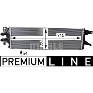 MAHLE CIR 8 000P Intercooler en aluminium - Radiateur - Publicité MAHLE CIR 8 000P Intercooler en aluminium - Radiateur - Publicité