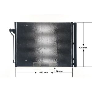 Mahle AC 463 000S - Ilmastointikondensaattori Mahle AC 463 000S - Ilmastointikondensaattori