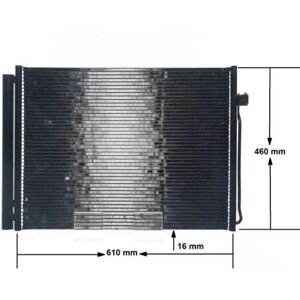 Mahle AC 405 000S - Ilmastointikondesaattori kuivaajalla Mahle AC 405 000S - Ilmastointikondesaattori kuivaajalla