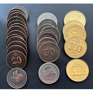 Sleeve Kings - 50-Count Coins - Bronze Copper Gold - Total 50 coins - Coin set Sleeve Kings - 50-Count Coins - Bronze Copper Gold - Total 50 coins - Coin set