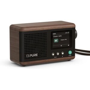 Pure Classic Mini Walnut DAB+/FM Bluetooth Portable Radio - Radio Pure Classic Mini Walnut DAB+/FM Bluetooth Portable Radio - Radio