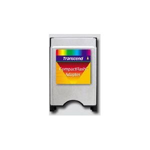 Transcend CompactFlash Adapter - Speicherkartenleser - Silber Transcend CompactFlash Adapter - Speicherkartenleser - Silber