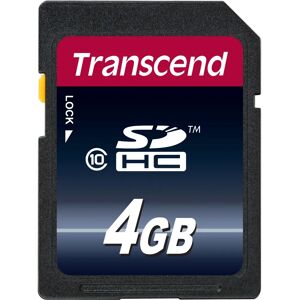 Transcend TS4GSDHC10 4GB SDHC hukommelseskort - Hukommelseskort Transcend TS4GSDHC10 4GB SDHC hukommelseskort - Hukommelseskort