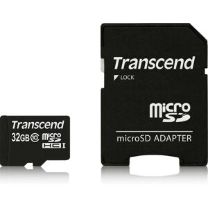 Transcend TS32GUSDHC10 MicroSDHC Hukommelseskort - Hukommelseskort Transcend TS32GUSDHC10 MicroSDHC Hukommelseskort - Hukommelseskort