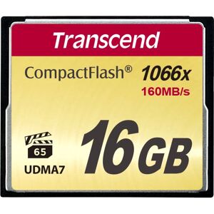 Transcend Ultimate Compact Flash 1000x - 16GB 1000x (TS16GCF1000) Transcend Ultimate Compact Flash 1000x - 16GB 1000x (TS16GCF1000)