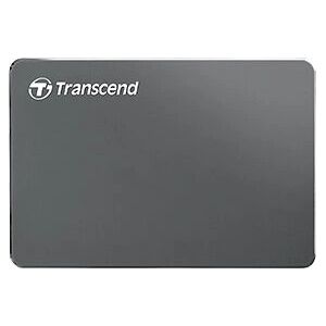 Disque Dur Externe Transcend 25C3N - 2TB, Fin, Aluminium - Publicité Disque Dur Externe Transcend 25C3N - 2TB, Fin, Aluminium - Publicité