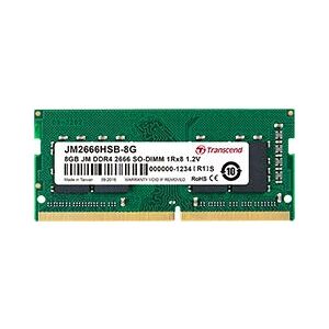 Transcend JetRam 8GB DDR4 2666MHz SO-DIMM - Mémoire Transcend JetRam 8GB DDR4 2666MHz SO-DIMM - Mémoire