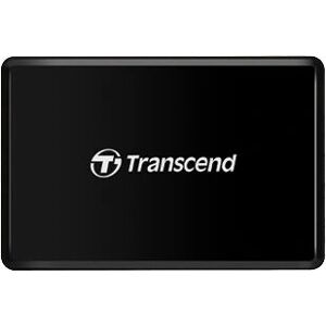 Transcend Svart Kortläsare - SD, microSD, CompactFlash - USB 3.1 Transcend Svart Kortläsare - SD, microSD, CompactFlash - USB 3.1