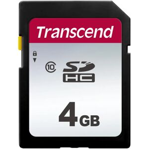 Scheda di memoria SDHC 4GB Transcend Classe 10 Scheda di memoria SDHC 4GB Transcend Classe 10
