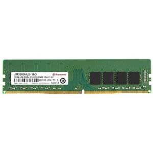 Transcend 16GB DDR4 3200 MHz Mémoire - RAM Transcend 16GB DDR4 3200 MHz Mémoire - RAM