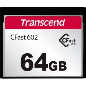 Transcend TS8GCFX602 Hukommelseskort - 64GB CFast 2.0 Transcend TS8GCFX602 Hukommelseskort - 64GB CFast 2.0