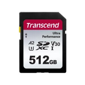 Transcend SDXC 340S - A2 512GB Transcend SDXC 340S - A2 512GB
