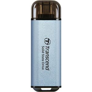 Transcend ESD300C 1 TB USB Type-C Bleu - SSD - Publicité Transcend ESD300C 1 TB USB Type-C Bleu - SSD - Publicité