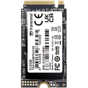 Transcend MTE410S 512GB NVMe PCIe 4.0 SSD - Compact, Snel, Betrouwbaar Transcend MTE410S 512GB NVMe PCIe 4.0 SSD - Compact, Snel, Betrouwbaar