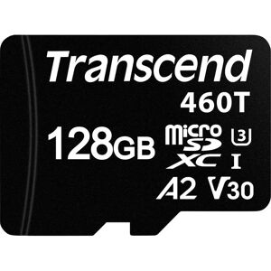 Transcend TS128GUSD460T-VS1 MicroSD-kort - 128 GB Transcend TS128GUSD460T-VS1 MicroSD-kort - 128 GB