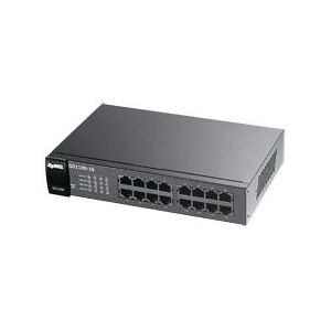 Switch réseau Zyxel GS1100-16 - 16 Ports, Gigabit, Noir Switch réseau Zyxel GS1100-16 - 16 Ports, Gigabit, Noir