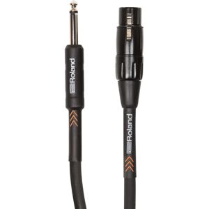 Roland RMC-B20-HIZ audio cable - 6m - Black - High Impedance Microphone Cable Roland RMC-B20-HIZ audio cable - 6m - Black - High Impedance Microphone Cable