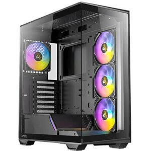 Boîtier PC Antec C3 Noir - Tour Moyenne, Verre Trempé, Ventilateurs ARGB Boîtier PC Antec C3 Noir - Tour Moyenne, Verre Trempé, Ventilateurs ARGB