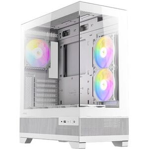 Boîtier Midi Tower ARGB CX700 Blanc d'Antec Supporte ATX/mATX/mini-ITX Boîtier Midi Tower ARGB CX700 Blanc d'Antec Supporte ATX/mATX/mini-ITX