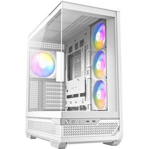 Antec C7 ARGB Vit PC-chassi - Support för RTX 4090 & 10 Fläktar Antec C7 ARGB Vit PC-chassi - Support för RTX 4090 & 10 Fläktar