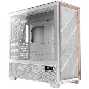 Boîtier PC Tour Complète Antec Flux Pro Blanc - E-ATX, Bois, Verre Boîtier PC Tour Complète Antec Flux Pro Blanc - E-ATX, Bois, Verre