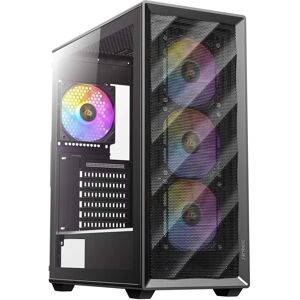 Caja de PC Antec Ax85 ARGB Torre Media - Negro Caja de PC Antec Ax85 ARGB Torre Media - Negro