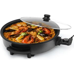 Superlex Electric Skillet - 9L, Non-Stick, Temp Control - Kitchen Appliance Superlex Electric Skillet - 9L, Non-Stick, Temp Control - Kitchen Appliance