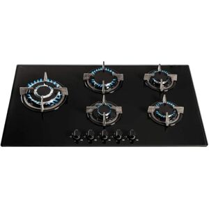 Sia GHG902BL 90cm Black 5 Burner Gas Hob - Gas Hob Sia GHG902BL 90cm Black 5 Burner Gas Hob - Gas Hob