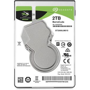 Seagate Guardian Barracuda St2000lm015 - 2.5" 2TB HDD - Internal - SATA Seagate Guardian Barracuda St2000lm015 - 2.5" 2TB HDD - Internal - SATA