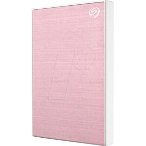 Seagate One Touch STKY2000405 External Hard Drive - 2TB - Rose Gold, White - USB 3.0 Seagate One Touch STKY2000405 External Hard Drive - 2TB - Rose Gold, White - USB 3.0