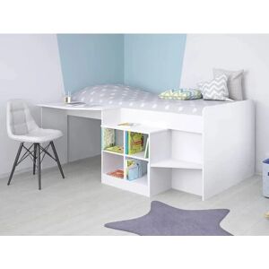 Kidsaw Pilot Cabin Storage Bed - White Kidsaw Pilot Cabin Storage Bed - White
