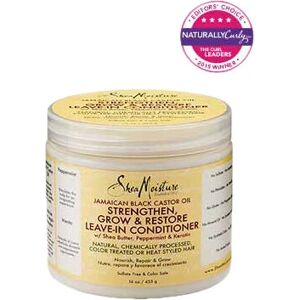 Après-shampoing sans rinçage à l’huile de ricin noir jamaïcain SheaMoisture - Type de cheveux - Publicité Après-shampoing sans rinçage à l’huile de ricin noir jamaïcain SheaMoisture - Type de cheveux - Publicité