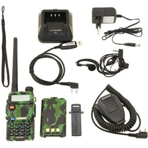 Talkie-Walkie Baofeng UV-5R - Double Bande, Écran, Horloge - Publicité Talkie-Walkie Baofeng UV-5R - Double Bande, Écran, Horloge - Publicité
