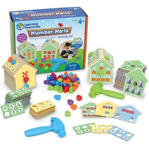 Learning Resources Number Nails Activity Set - Educatief speelgoed Learning Resources Number Nails Activity Set - Educatief speelgoed