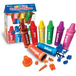 Learning Resources Crayones de clasificación arcoíris - Crayones Learning Resources Crayones de clasificación arcoíris - Crayones