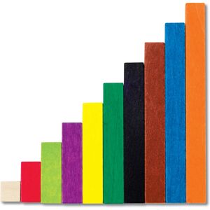 Learning Resources Cuisenaire Rods Set Intro 74/Pack - Rompecabezas Learning Resources Cuisenaire Rods Set Intro 74/Pack - Rompecabezas