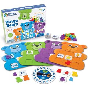 Learning Resources LER0841 Bingo Bears - Educational Game for Kids Learning Resources LER0841 Bingo Bears - Educational Game for Kids