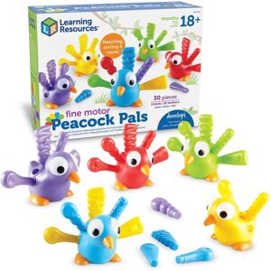 Learning Resources LER9095 Pals di Mobilità Fine Pavone - Giocattolo Bebè Learning Resources LER9095 Pals di Mobilità Fine Pavone - Giocattolo Bebè